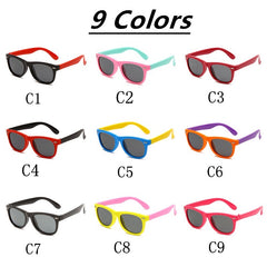 Retro Polarized Sunglasses for Boys Girls Teen, Sun Protection
