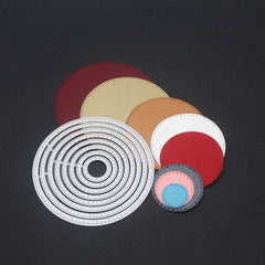 Circle Geometric Metal Cutting Dies Set Stencil