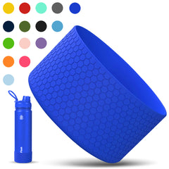 Silicone Water Bottle Boot Protector - Grips and Protects Your Bottle