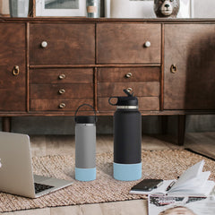 Silicone Water Bottle Boot Protector - Grips and Protects Your Bottle