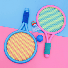 Children's Badminton Racket Set Parent-child Interaction Toy Gift