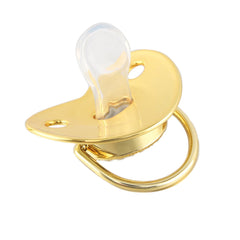 Golden Baby Pacifier: Sparkle and Shine with the 26 Letters
