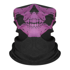 Skull Bike Motorcycle Helmet Neck Face Mask Paintball Ski Sport Headband