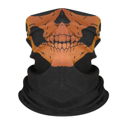 Skull Bike Motorcycle Helmet Neck Face Mask Paintball Ski Sport Headband