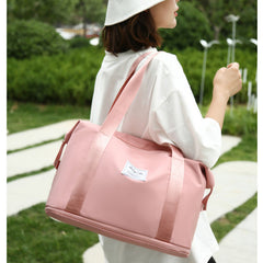 Large Foldable Shoulder Bag for Travel Beach Gym