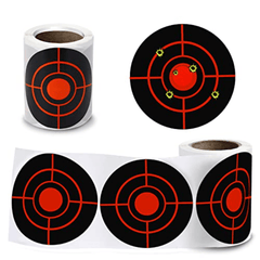 100pcs Self-Adhesive Splatter Targets 7.62 Cm Round Paper Target