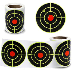100pcs Self-Adhesive Splatter Targets 7.62 Cm Round Paper Target