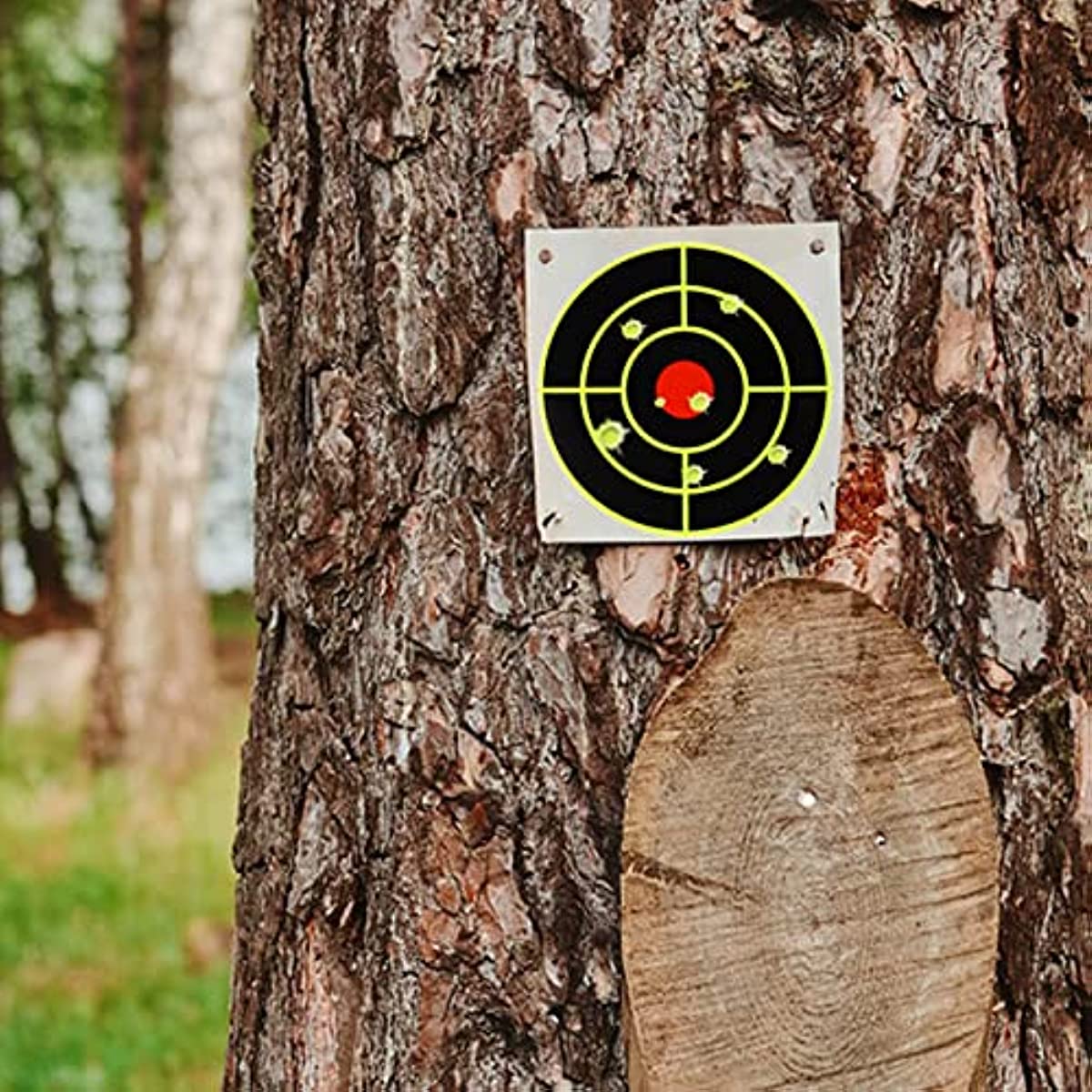 100pcs Self-Adhesive Splatter Targets 7.62 Cm Round Paper Target