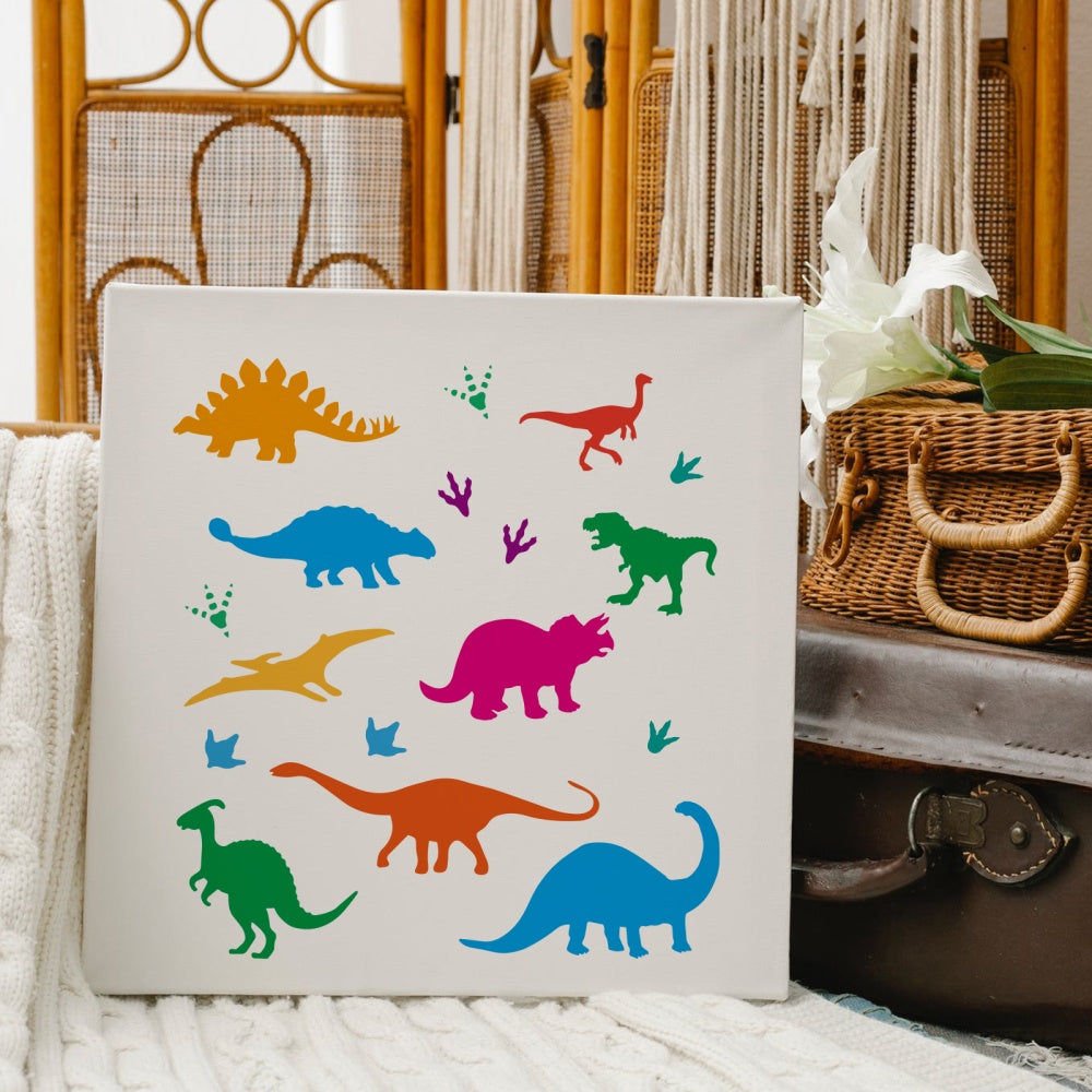 Dinosaurs Stencils 21 08x29 Tyrannosaurus Pattern