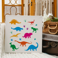 Dinosaurs Stencils 21 08x29 Tyrannosaurus Pattern