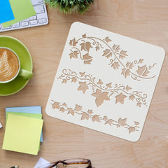 Ivy Shape Stencil 29x21cm Classic Wall Leaf Stencil