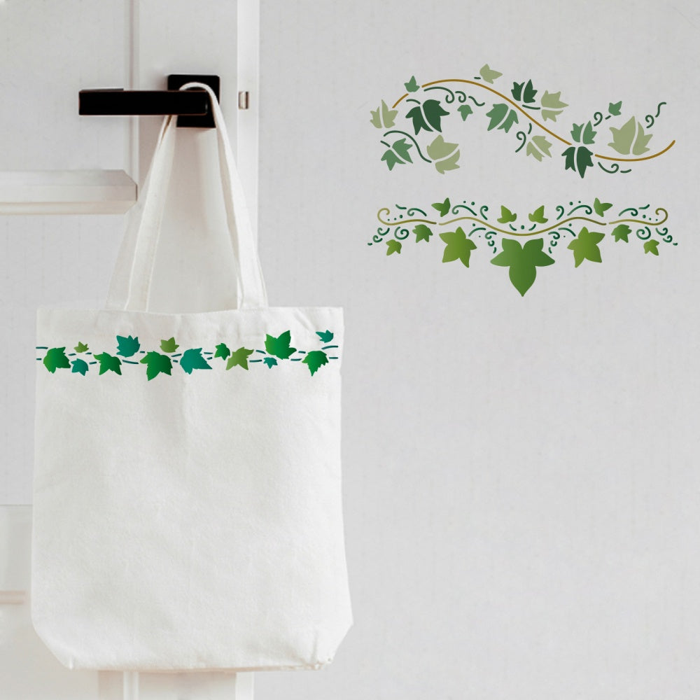 Ivy Shape Stencil 29x21cm Classic Wall Leaf Stencil