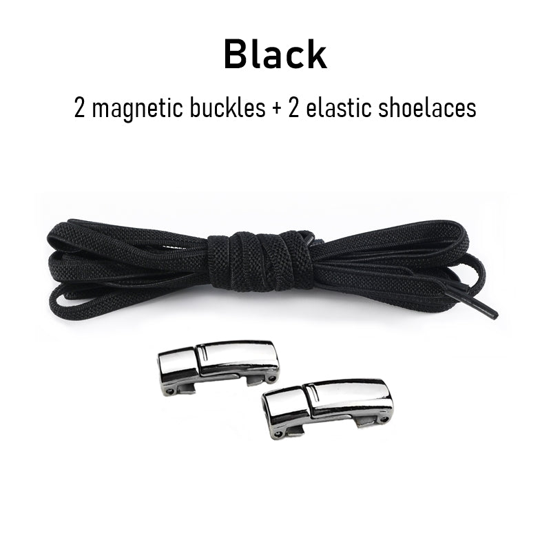 Magnetic Elastic No Tie Sneaker Laces - 1 Pair