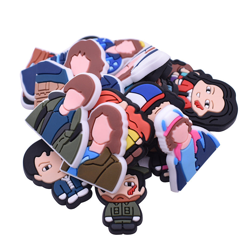 22pcs TV Dramas Cave Shoes DIY Accessories Random Style Flower Shoes Buckle