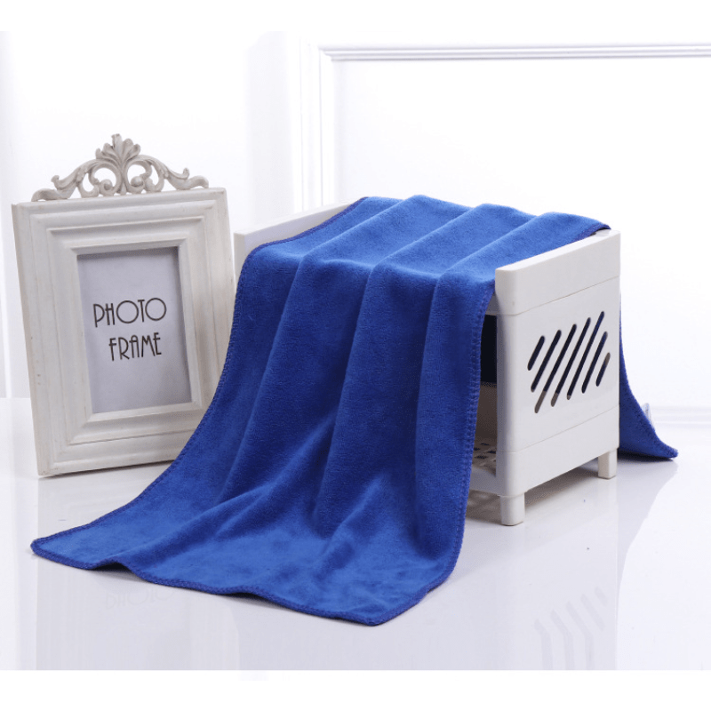 2pcs Microfiber Car Cleaning Towel Household Glass Washing