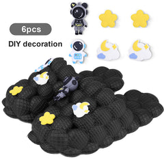 Kids Astronaut Star Bubble Slides - Assorted Colors