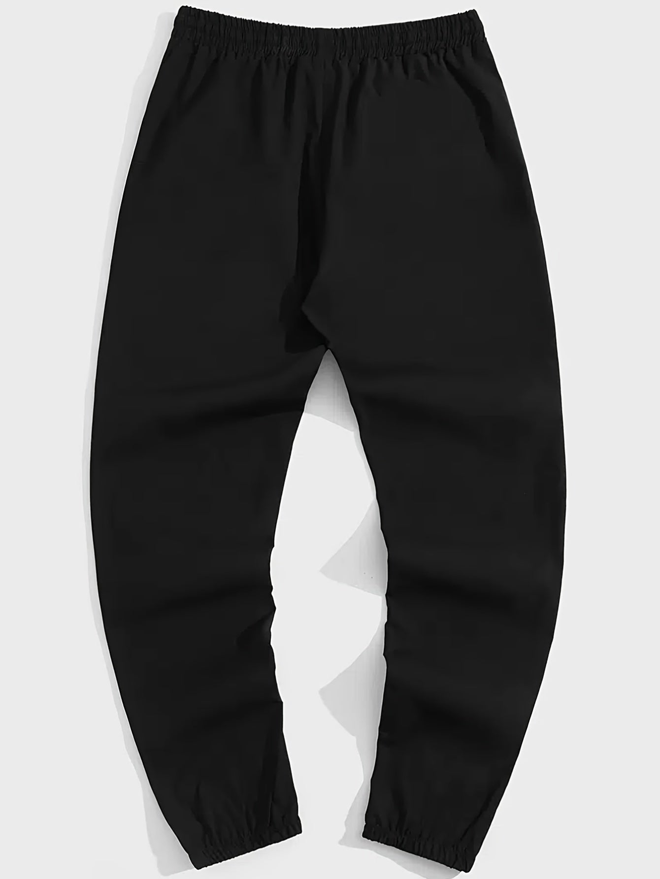 Christian Cross Print Drawstring Sweatpants Loose Fit Casual Joggers