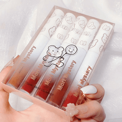 5pcs Makeup Lipstick Long-lasting Waterproof Lip Tint Set