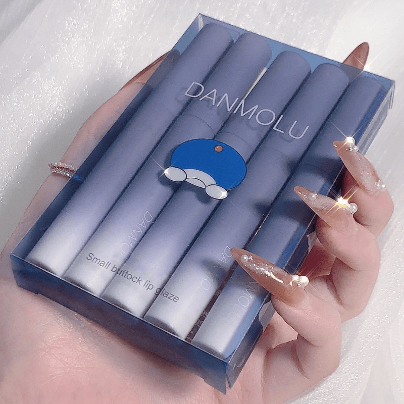 5pcs Makeup Lipstick Long-lasting Waterproof Lip Tint Set