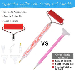 Resin Diamond Painting Pen with Roller DIY Diamond Painting Supplies