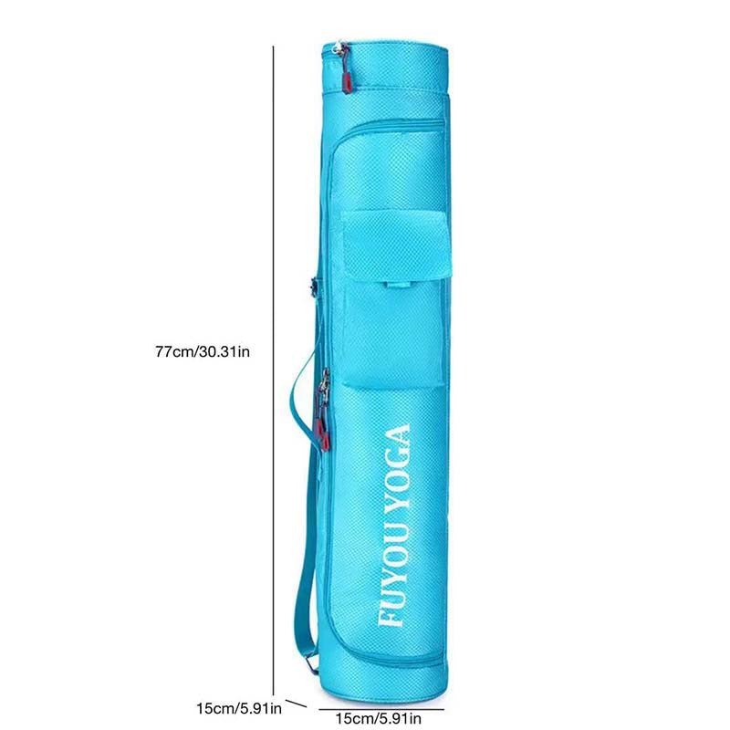 Large Yoga Mat Bag with Multifunctional Pockets - Fitness Sports Yoga