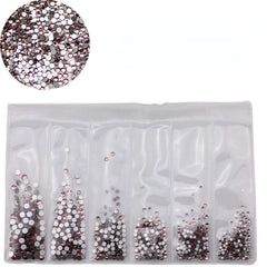Crystal AB Nail Gems Stones Flat Back Nail Art Rhinestones