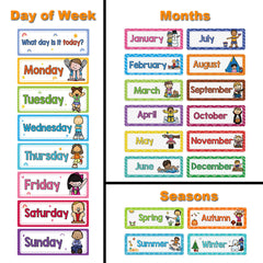 LACHILLY Headliners Set Seasonal English Learning Cards