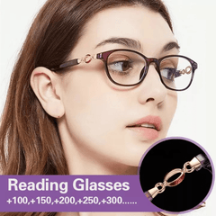 3-In-1 Multifocal Reading Glasses Anti-Blue Light Presbyopic Easy Look Near Far