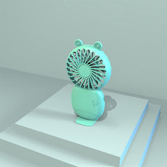 Whale Mini Fan USB Rechargeable Handheld Pocket Desktop Portable Fan