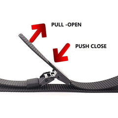 47in Men's Camo Nylon Tactical Belt Quick Release Buckle