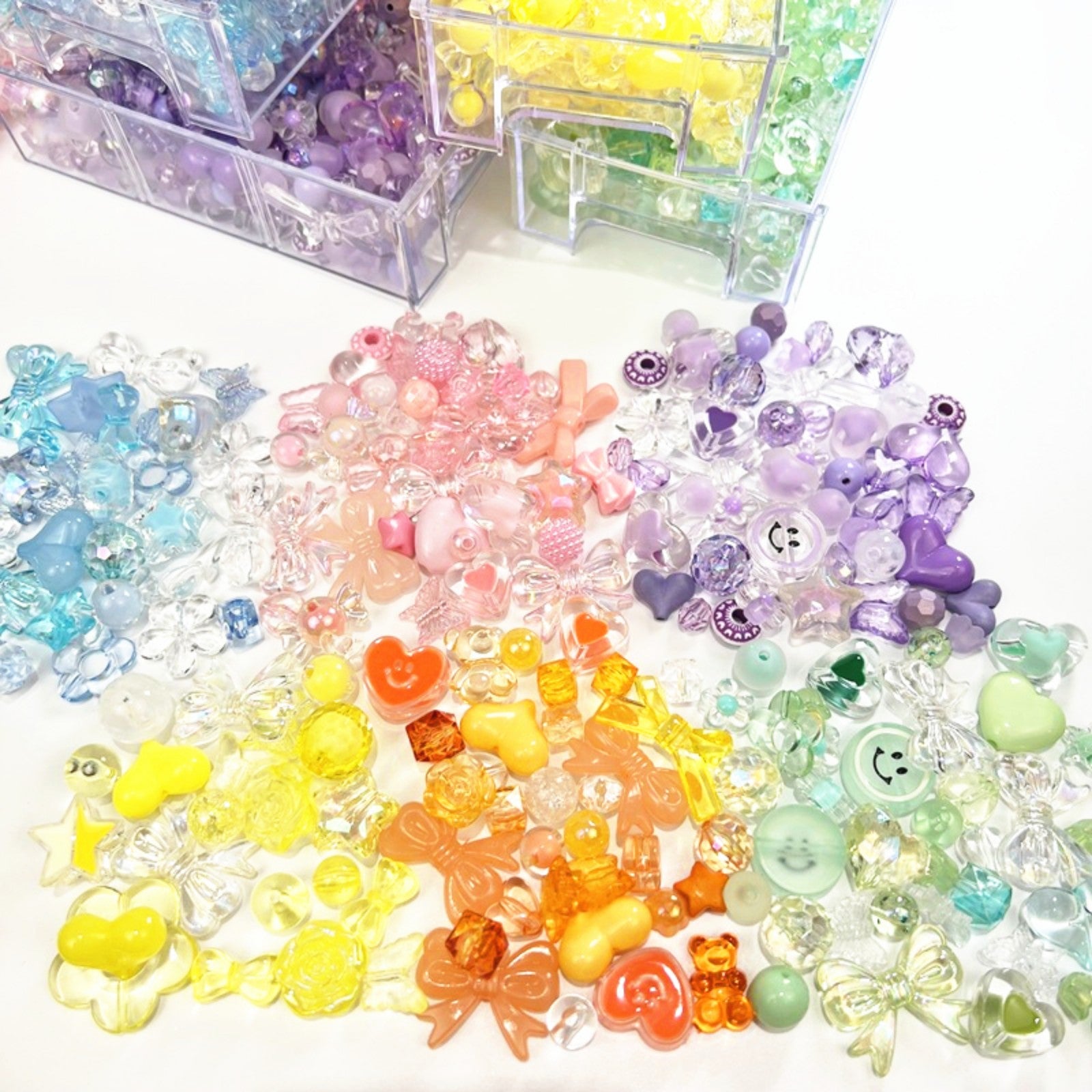 20g Acrylic Beads for DIY Bracelets & Jewelry Making