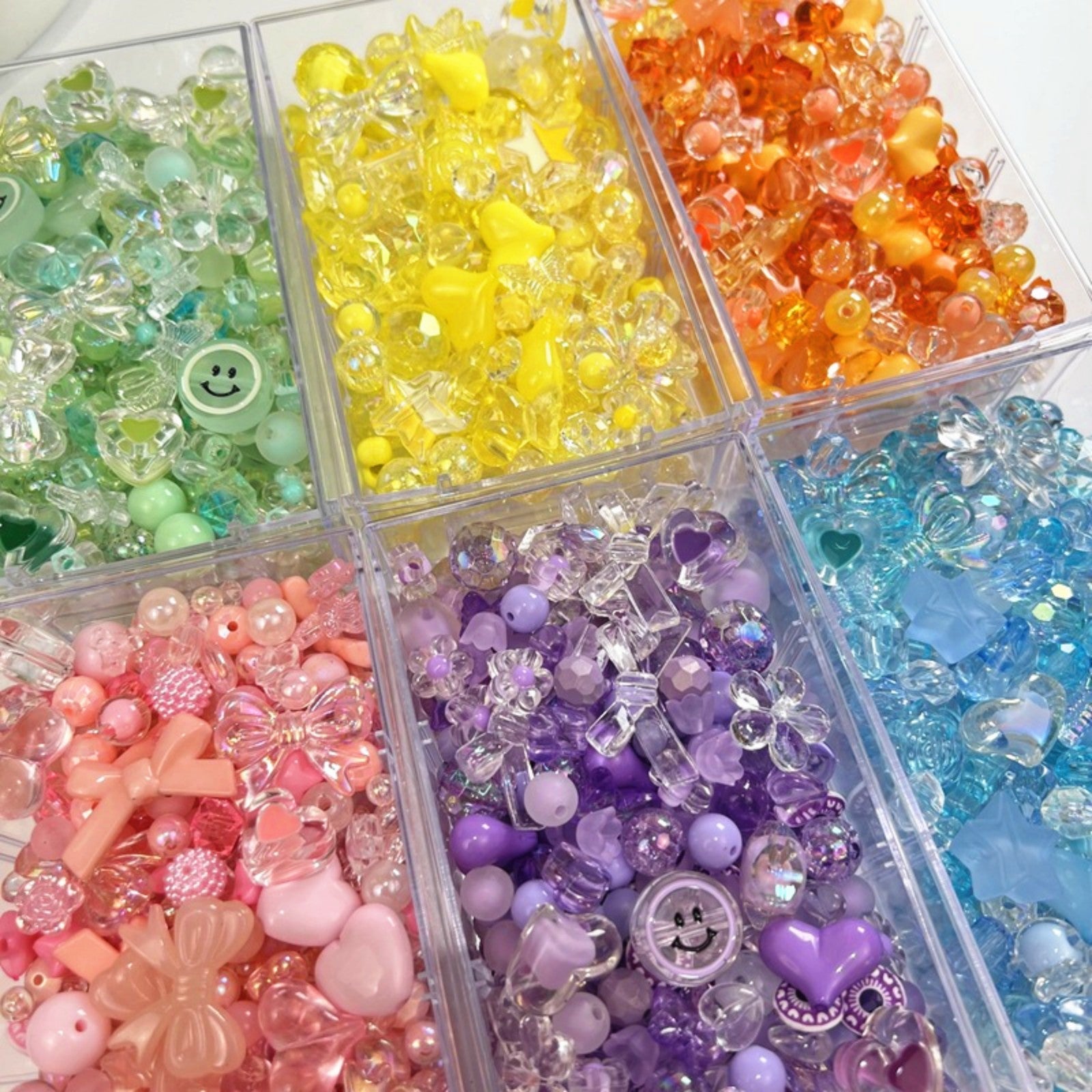 20g Acrylic Beads for DIY Bracelets & Jewelry Making