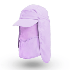 Outdoor Sun Cap with Removable Face Shield for Men Women