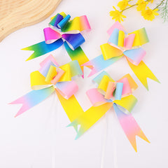 10pcs Modern Block Gift Wrap Bow Set for Party