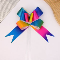 10pcs Modern Block Gift Wrap Bow Set for Party