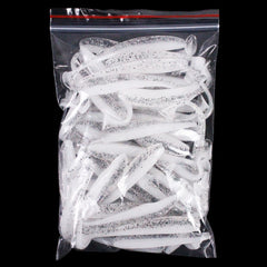 50pcs Silicone Fishing Lures Realistic Swimbait Wobblers for Sea Fishing
