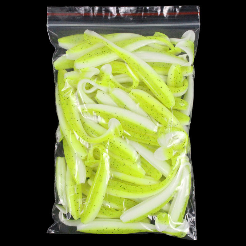 50pcs Silicone Fishing Lures Realistic Swimbait Wobblers for Sea Fishing
