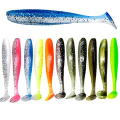 50pcs Silicone Fishing Lures Realistic Swimbait Wobblers for Sea Fishing
