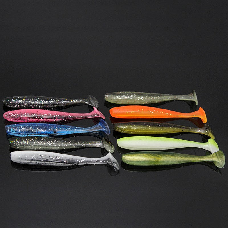 50pcs Silicone Fishing Lures Realistic Swimbait Wobblers for Sea Fishing