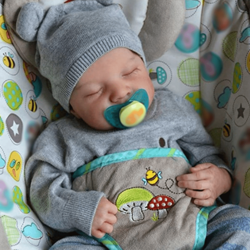 Adorable Reborn Toddler Doll Silicone Body Soft Cuddle Body Bonecas Bebe Toys