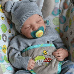 Adorable Reborn Toddler Doll Silicone Body Soft Cuddle Body Bonecas Bebe Toys