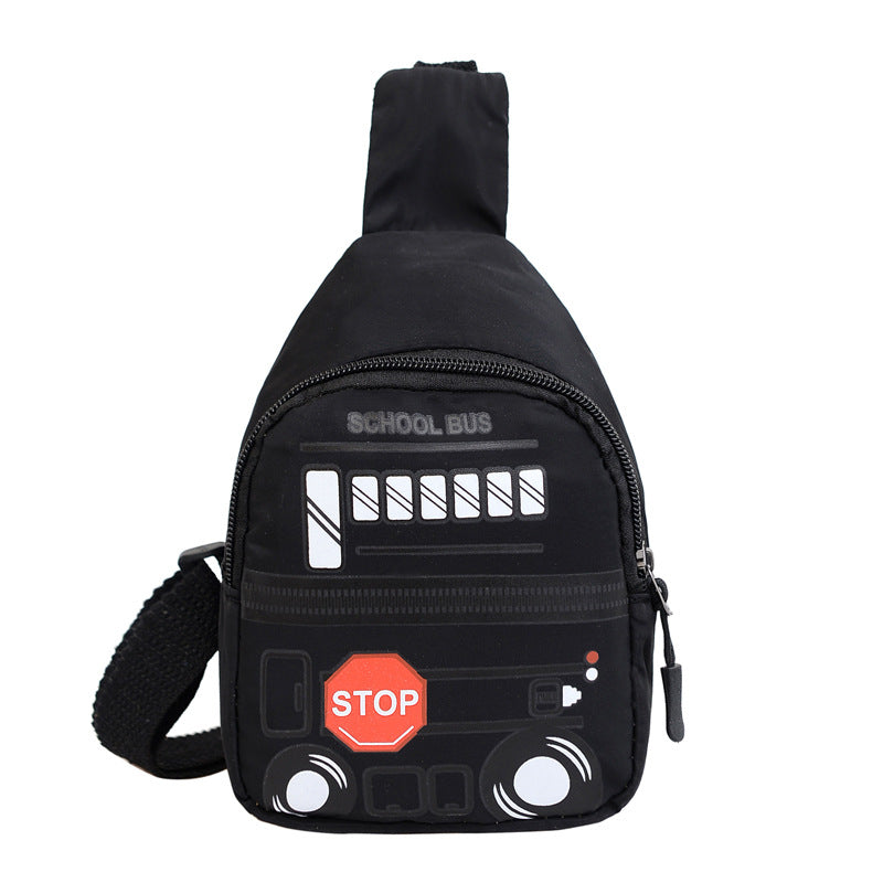 Teen Cartoon Zipper Sling Bag for Travel Gift