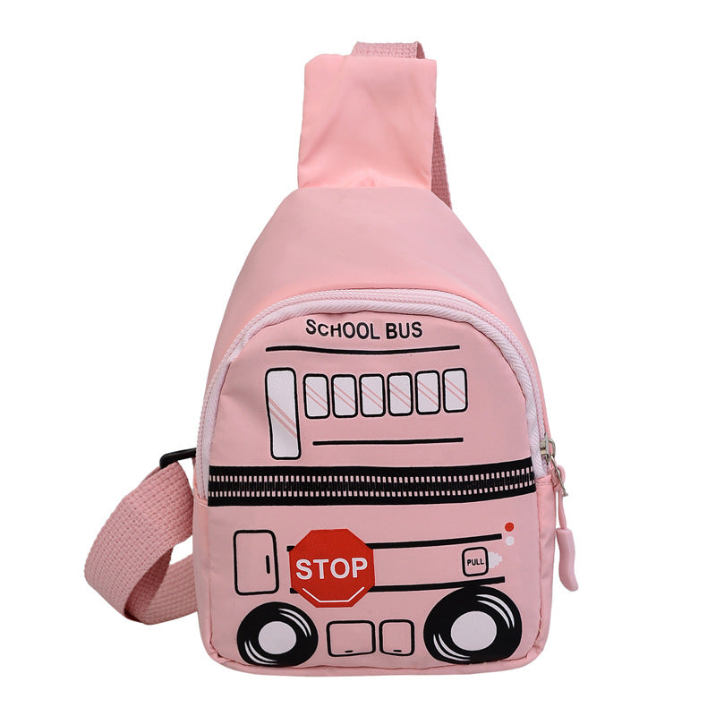Teen Cartoon Zipper Sling Bag for Travel Gift