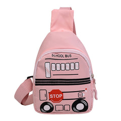Teen Cartoon Zipper Sling Bag for Travel Gift