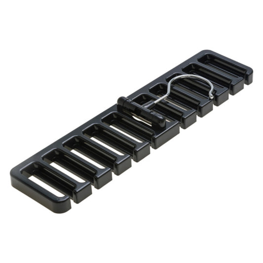 10 Slot Rotating Tie Belt Hanger for Closet Organization
