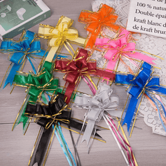 1pc Large Pull Bows For Gift Wrapping Present Bows Knot Ribbon Wedding