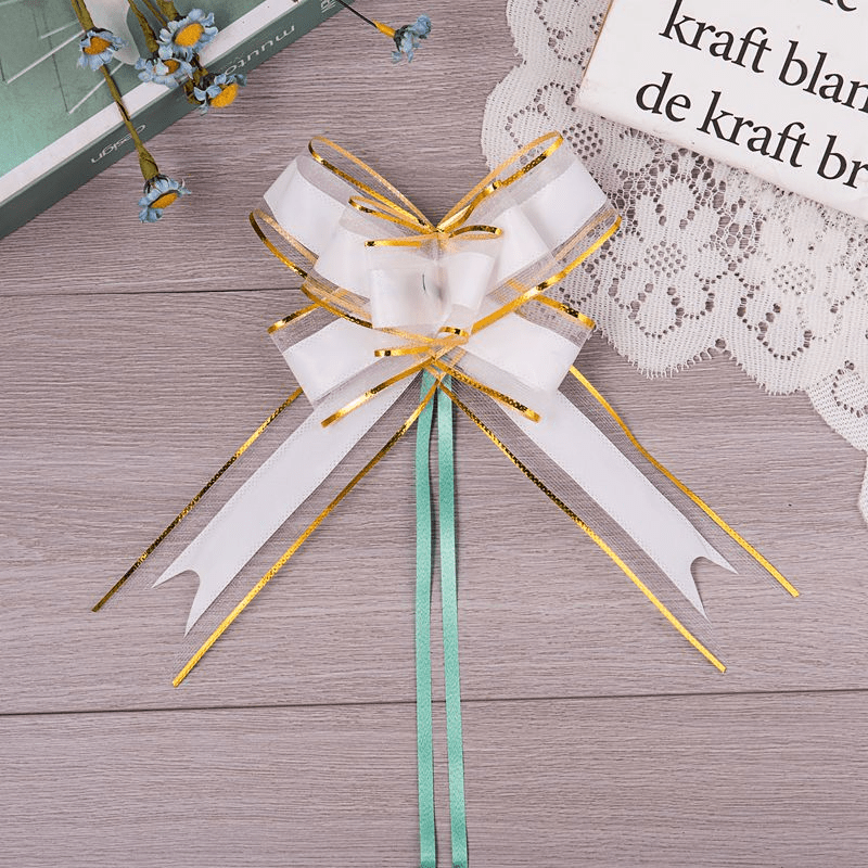 1pc Large Pull Bows For Gift Wrapping Present Bows Knot Ribbon Wedding