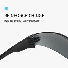 Star Decor Oversized Polarized Sunglasses