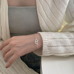 Girls Heart Bracelet