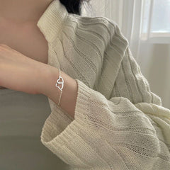 Girls Heart Bracelet